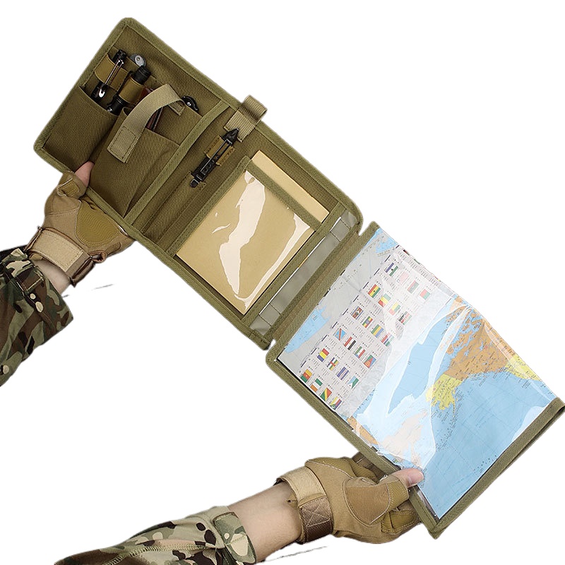 Outdoor Hunting Maps - Borsa portaoggetti tattica per mappe Custodia