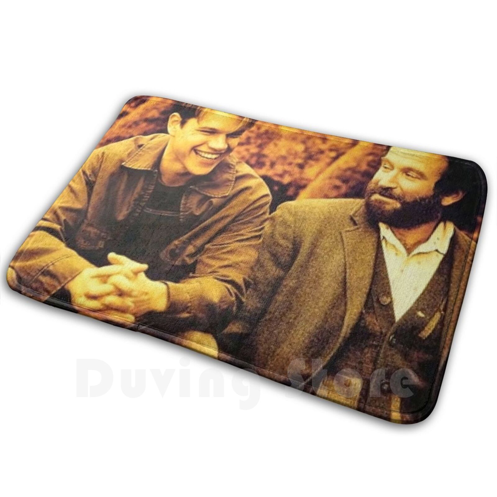 Hunting Outdoor Rug - Williams Matt Damon Poster Tappeto Tappetino