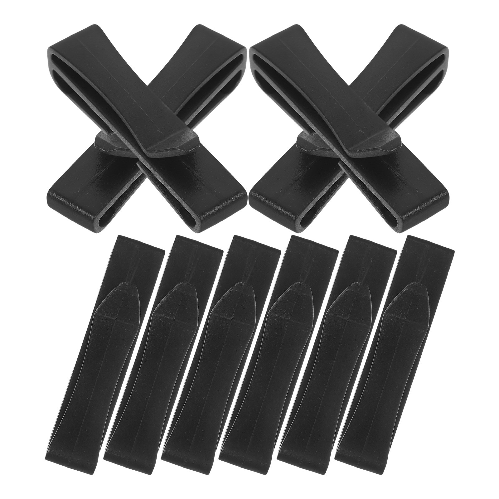 Hunting Outdoor Rug - 10 Pezzi di Robuste Clip con