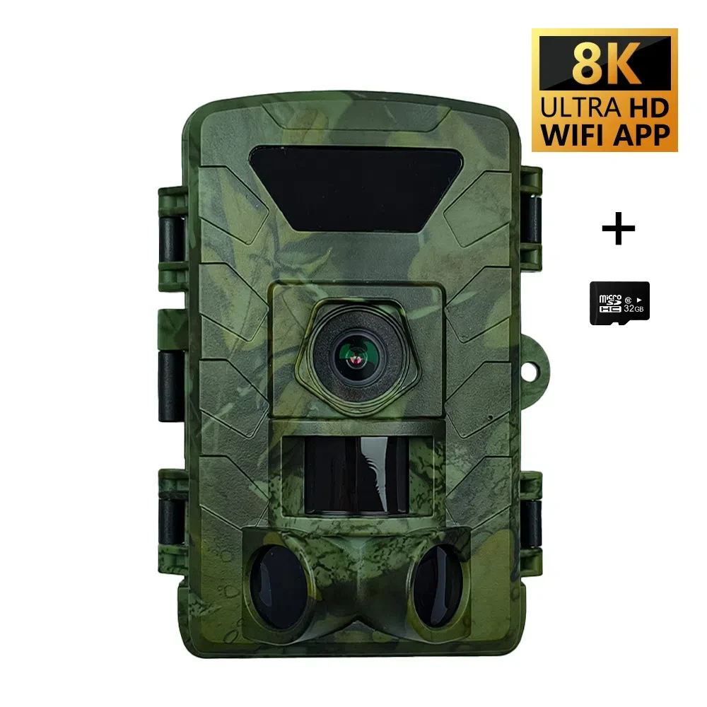 Trail Camera Infrared - Telecamera da trail WiFi PR803W 8K