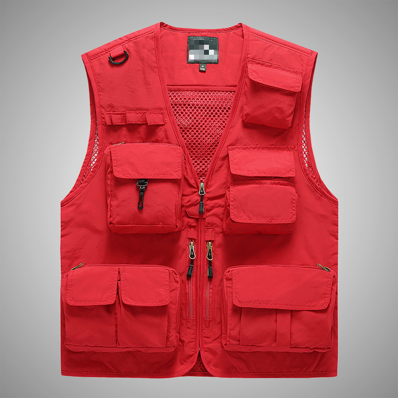 Hunting Outdoor Boys - Gilet tattico da uomo estivo per