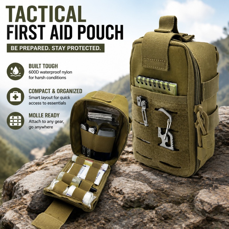 Hunting Outdoor Rug - Borsa Medica Tattica da Esterno con