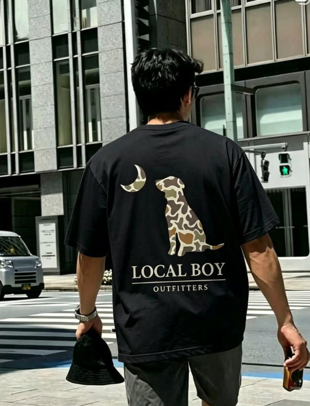 Outdoor Hunting Outfitters - T-shirt da uomo in cotone con