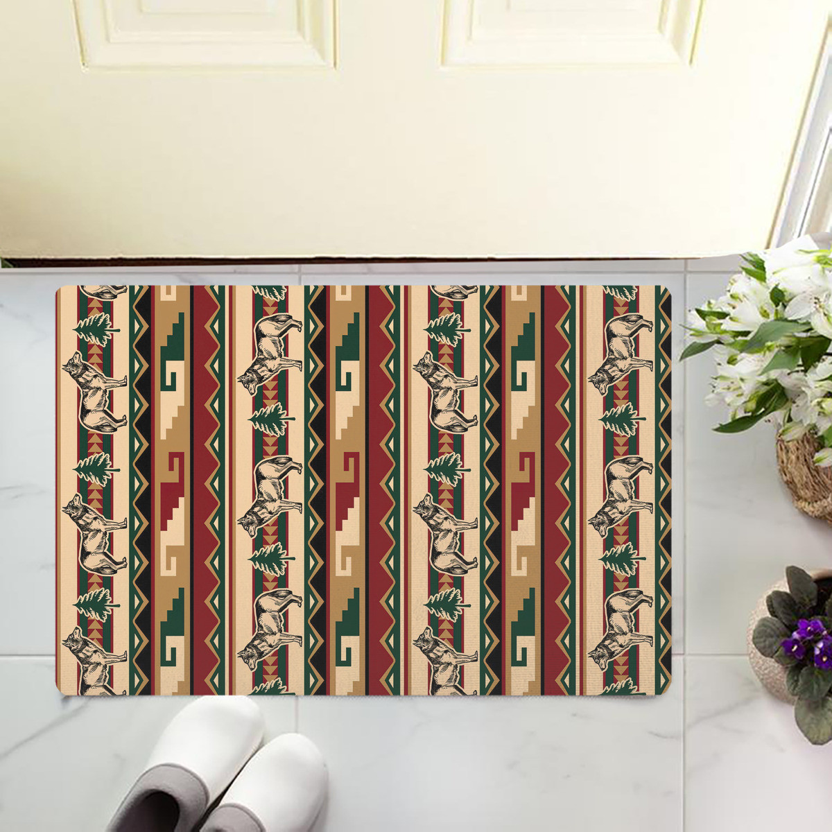 Hunting Deer Royal Vintige Fla - Hunting Outdoor Rug recensione e prezzo
