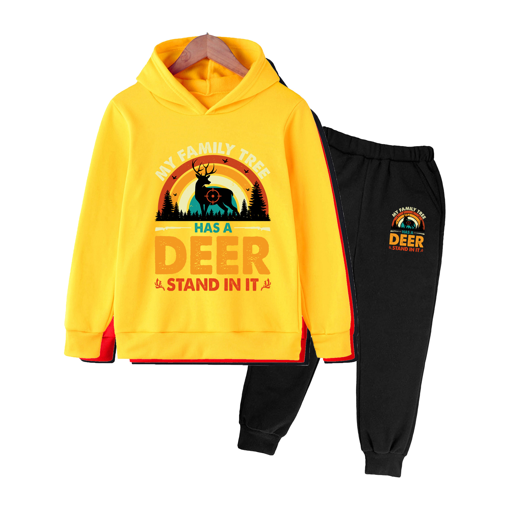 Set Felpa e Pantaloni per Bamb - Hunting Outdoor Boys recensione e prezzo