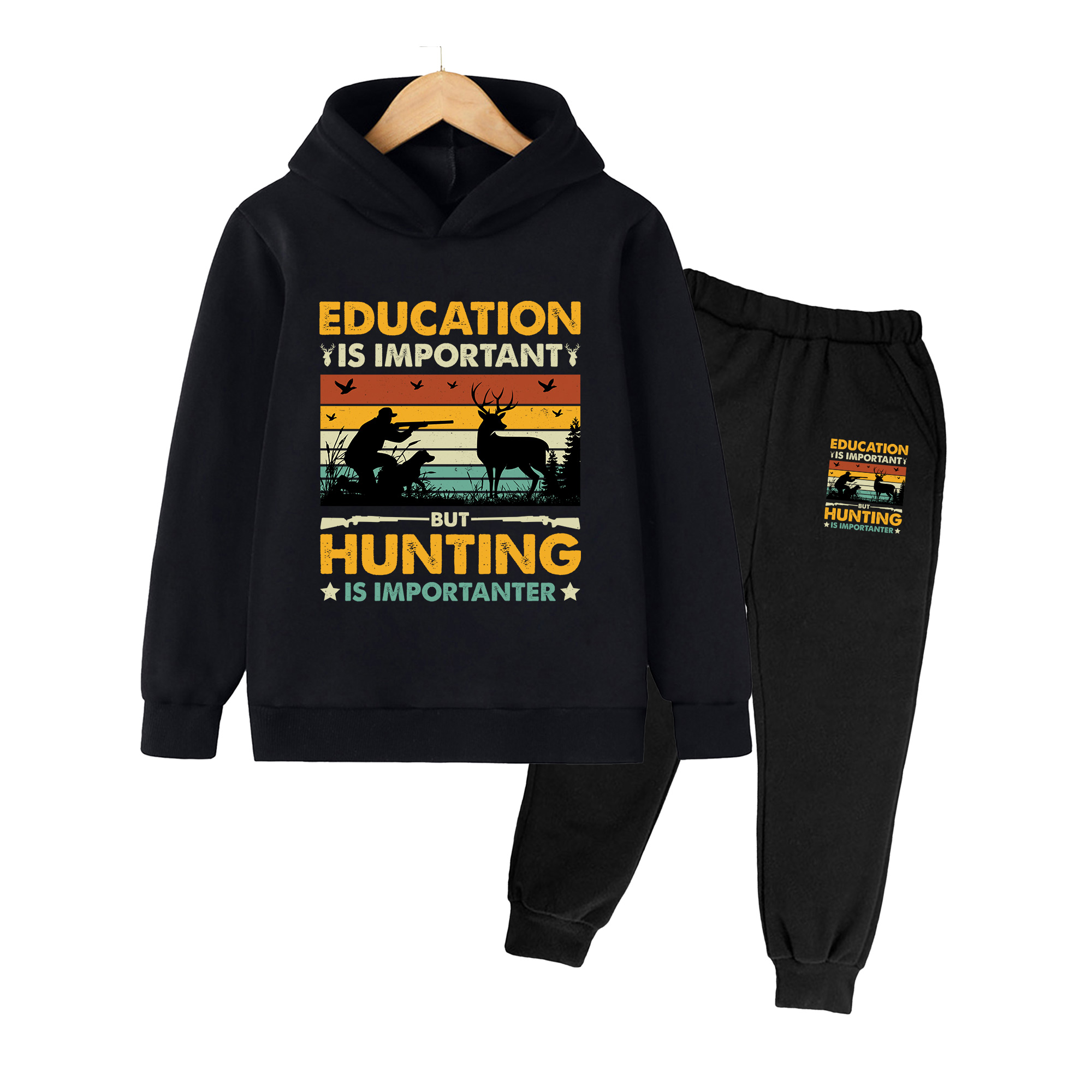 Set Felpa e Pantaloni per Bamb - Hunting Outdoor Boys recensione e prezzo