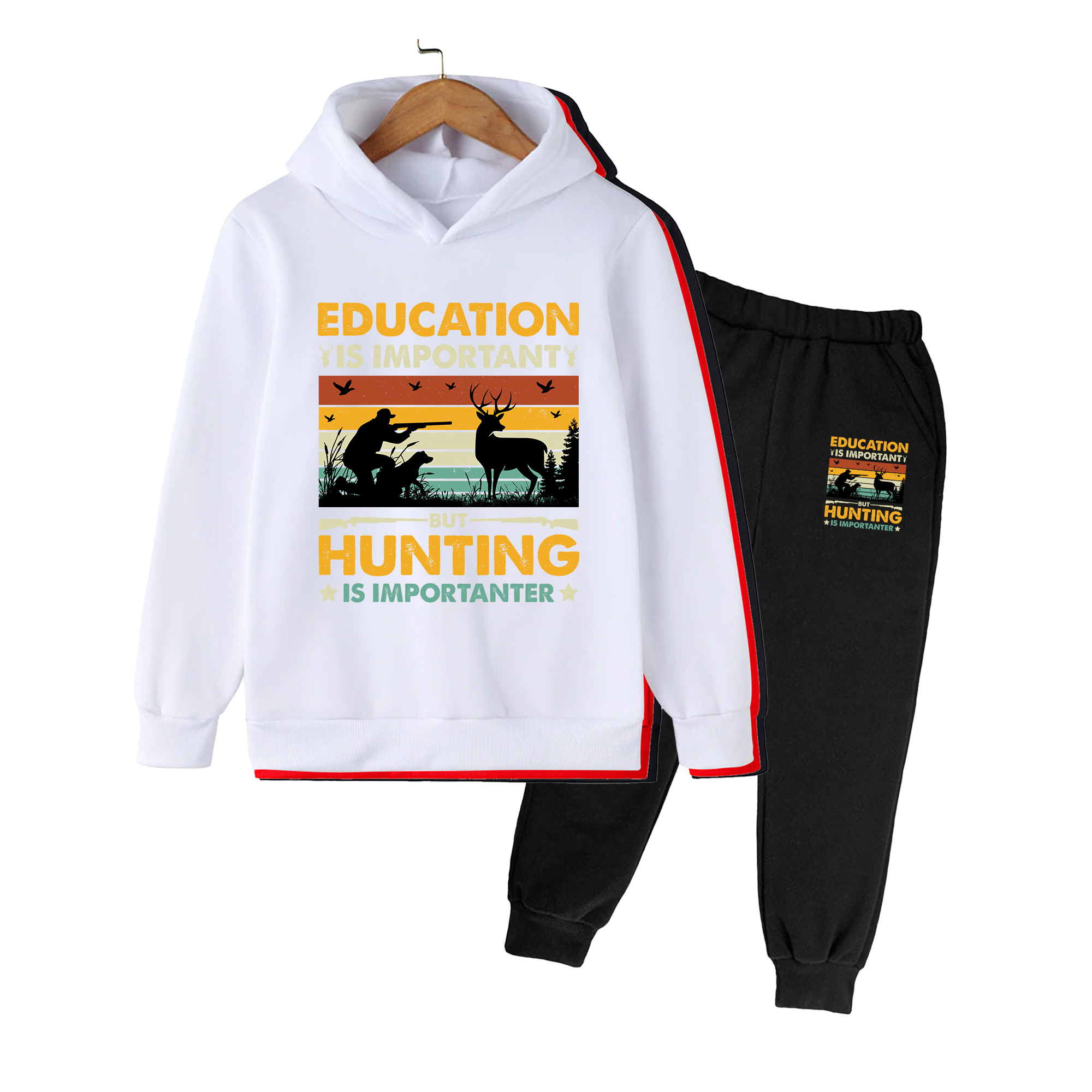 Set Felpa e Pantaloni per Bamb - Hunting Outdoor Boys recensione e prezzo